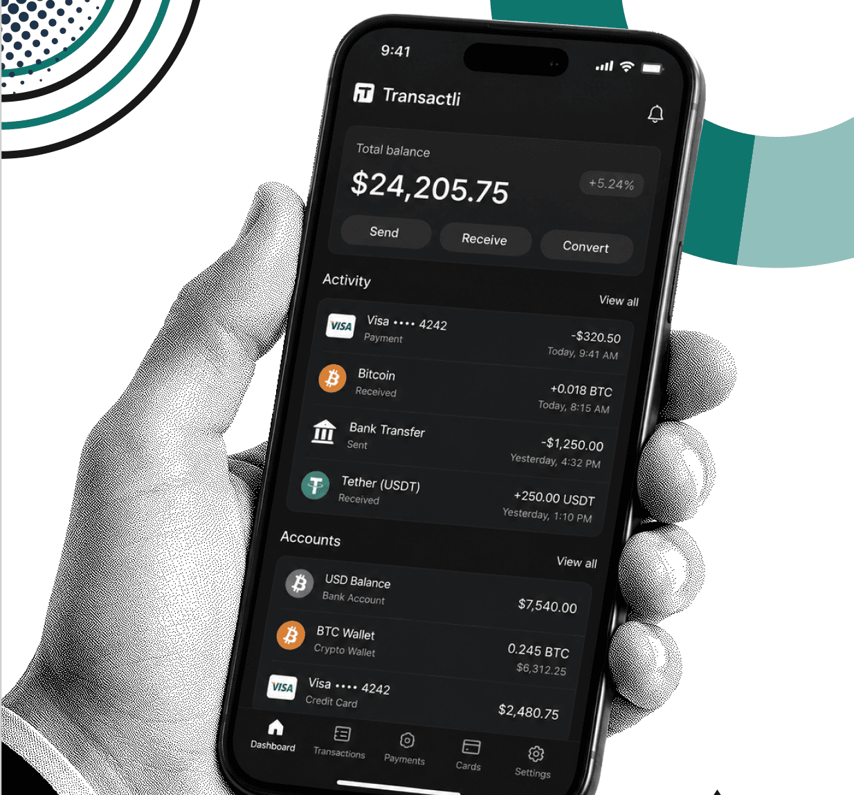 Transactli unified payments platform